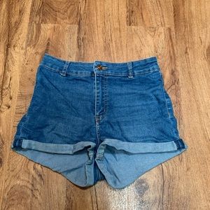 Blue Jean Shorts